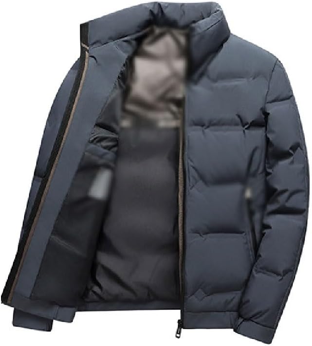 VIDI Down Jacket Men's Short Warm Winter Stand-up Collar