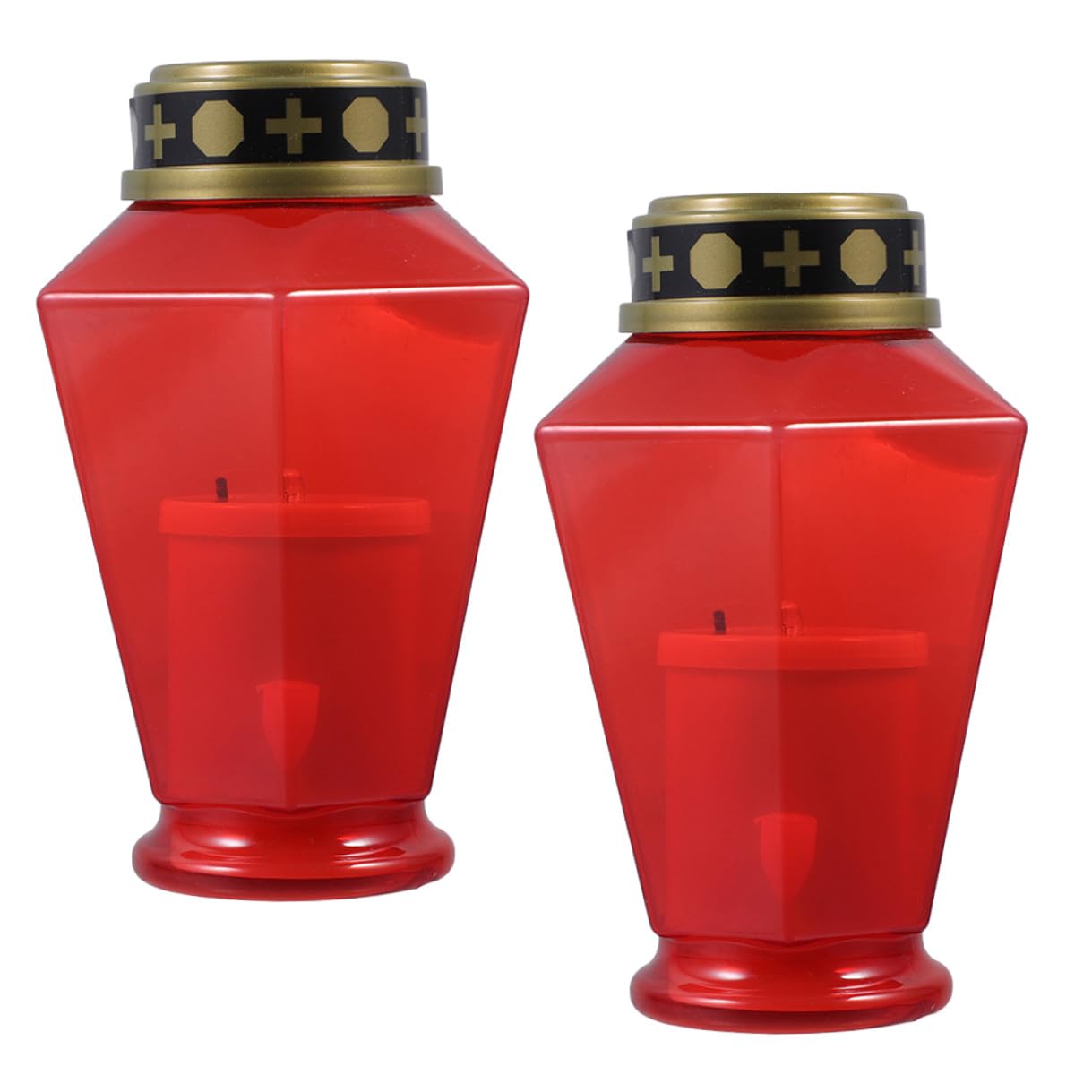 Velas de Cementerio sin Llama LED para Decoración Nocturna 8