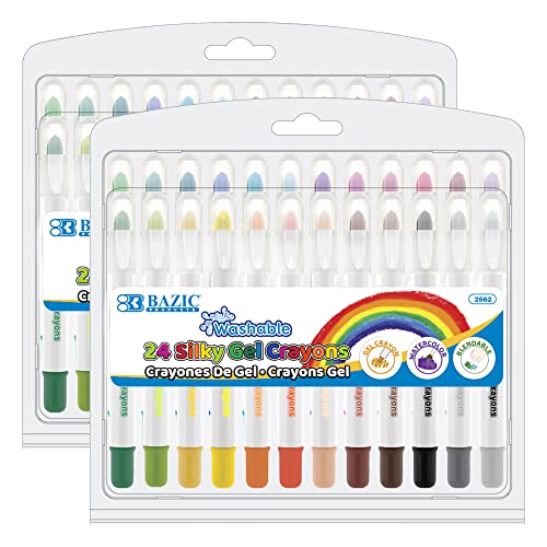 Crayones de gel sedoso no tóxicos para pintar en familia con total tranquilidad