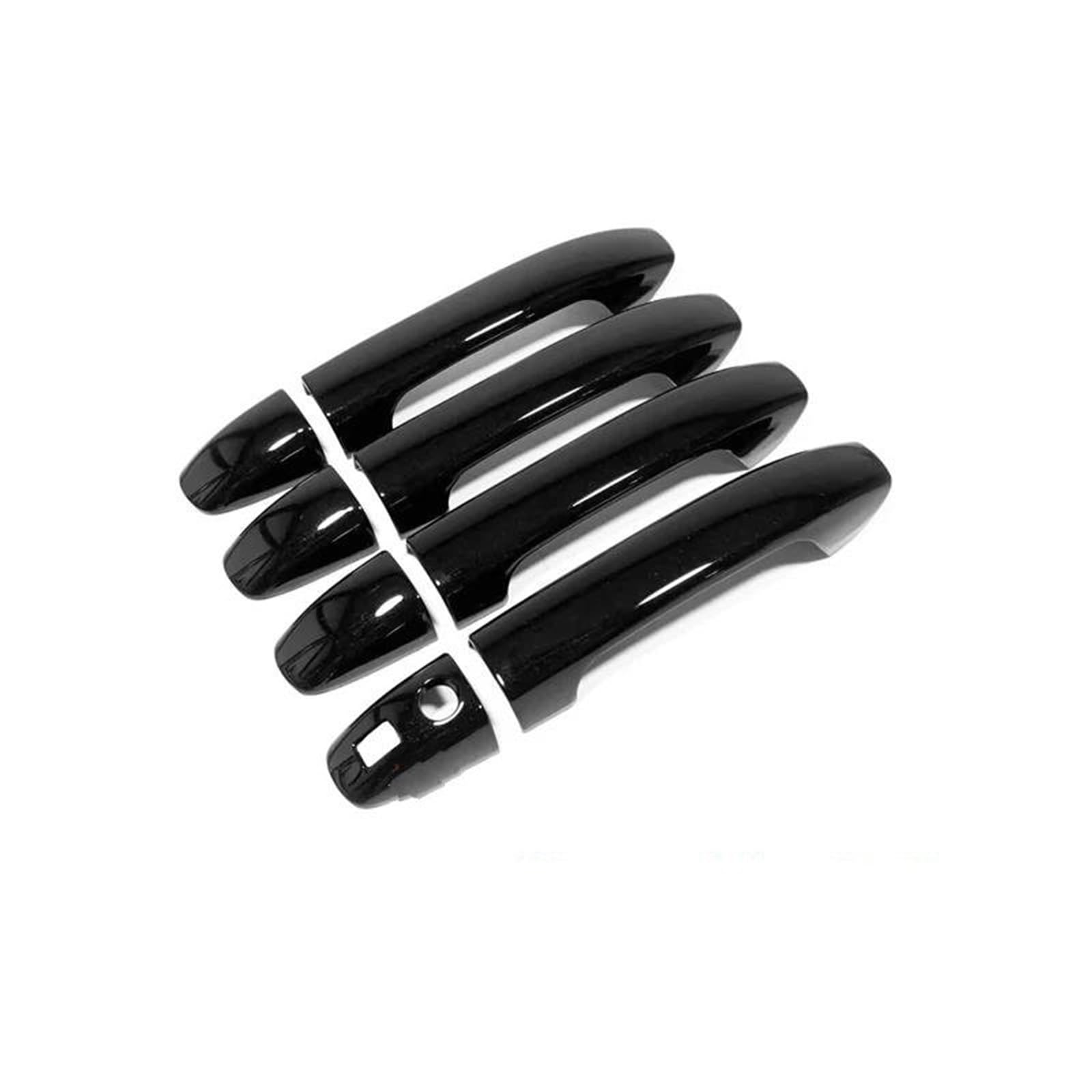 YUEYZHK Door Handle Cover Bowl Trim for Benz for Vito for Metris for Valente V-Class W447 2014-2019 with Without Smart Hole(Type D)
