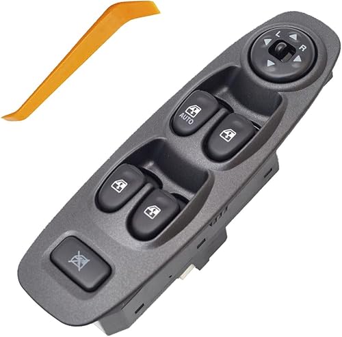 93570-25300 Interruptor de control de potencia delantero izquierdo compatible con Hyundai Accent 2000-2005 Reemplazo OE 9357025300 de repuesto para