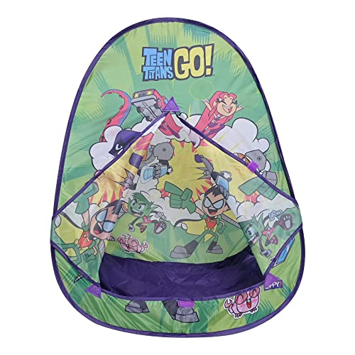 Zippy Toys Barraca Portátil Jovens Titãs, Fácil de Montar, Multicor, Telhado Com Ventilação, Leve Pa