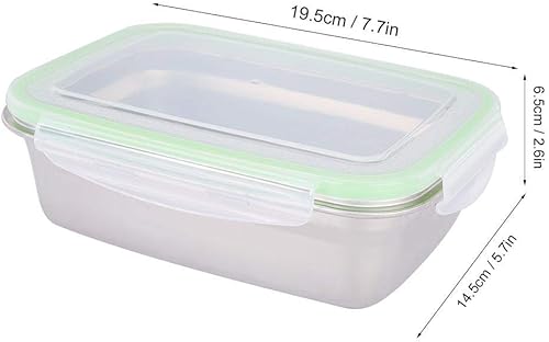 Miniatura 7 de Vikye Contenedor de caja de comida sellada, 28.7 fl oz, portátil, a prueba de fugas, Bento Fiambrera, picnic al aire libre, contenedor de almuerzo