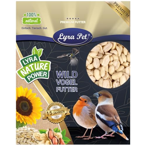 Lyra Pet 25 kg Erdnusskerne halbe blanchiert Erdnüsse Splits Vogelfutter