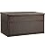 YITAHOME XXL 230 Gallon Large Deck Box, Double-Wall Resin Rattan Outdoor Storage Box with Flexible Divider for Patio Cushions Pool Float Garden Tools, 1000lbs Load Capacity Lockable Waterproof (Brown)
