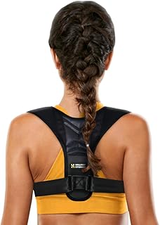 Back Brace Posture Corrector for Women and Men, Adjustable Upper Back Brace and Shoulder Brace Straightener, Back Straightener for Men, Upper Back Corrector to Reveal Discomfort from Neck and Shoulder (30-44")