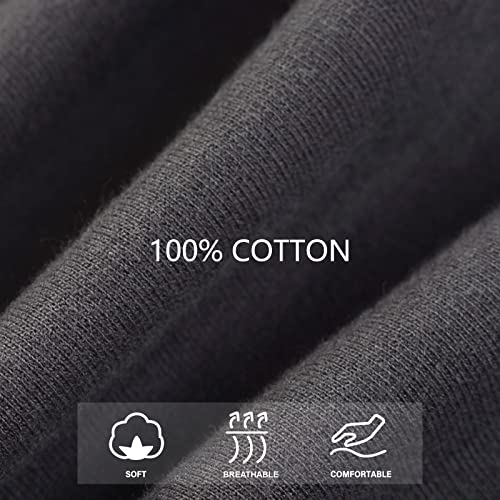 AMY COULEE Men's Casual Classic Shorts Athletic Cotton Sweat Shorts with Drawstring 5