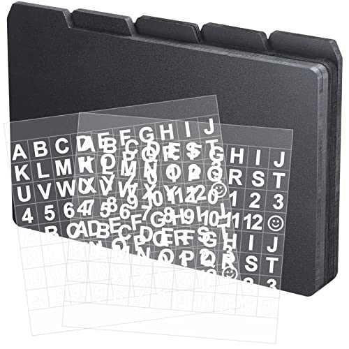 Intercalaires de bureau Lewtemi rigides 12,7x20,3 cm pour indexation de documents