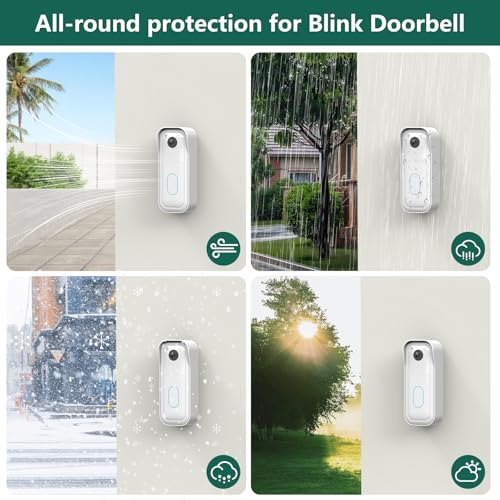 Support de sonnette Blink sans perçage pour caméra vidéo de 2e génération - 6