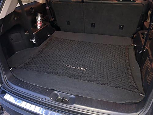 Floor Style Automotive Elastic Trunk Mesh Cargo Net for Toyota Highlander 2001-2019 - Premium Trunk Organizer and Storage - Luggage Net for Crossover- Best Car Organizer for Toyota Highlander image 4