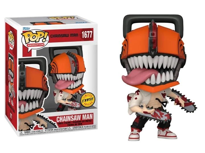 Amazon.com: Funko Chainsaw Man + Pop Protector: Pop