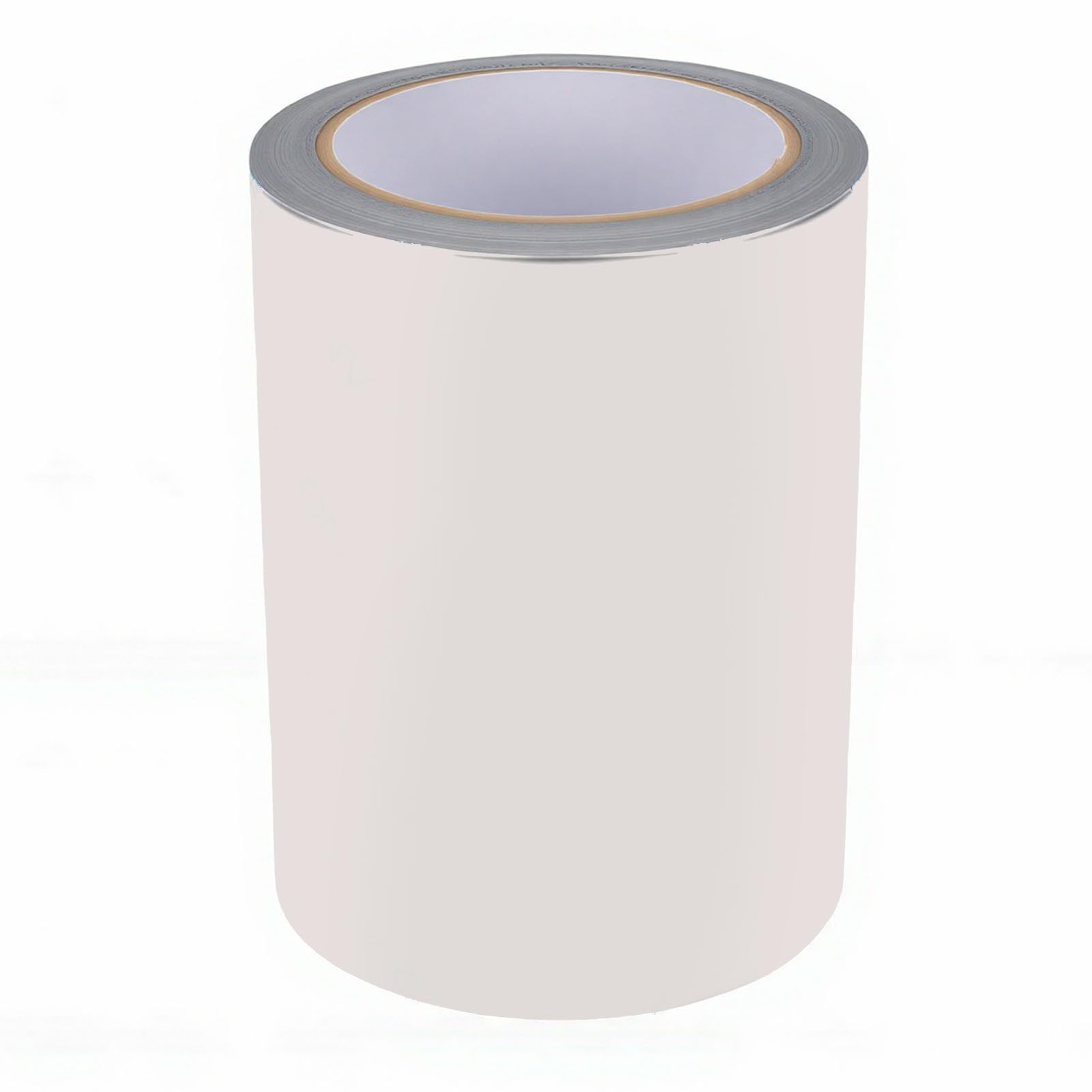 Cinta Antisalpicaduras para Embarcaciones, Cinta Ignífuga de Papel de Aluminio de 140 Mm X 10 M con Adhesivo de Silicona Resistente a Altas temperaturas; Marina