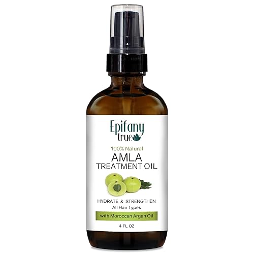 Miniatura 9 de Epifany True Amla - Aceite de tratamiento capilar de 4 onzas, crecimiento del cabello, adelgazamiento de pérdidas, cuero cabelludo sensible, estilos