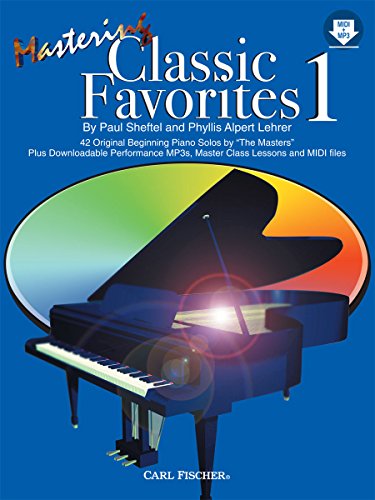 PL1201 - Mastering Classic Favorites-BK1/MP3 0825842301 Book Cover