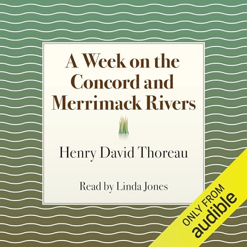 A Week on the Concord and Merrimack Rivers Audiolivro Por Henry David Thoreau capa