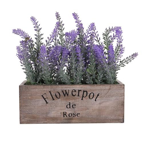 Bonsái de plástico púrpura con aspecto natural para decorar mesas de hogar 2