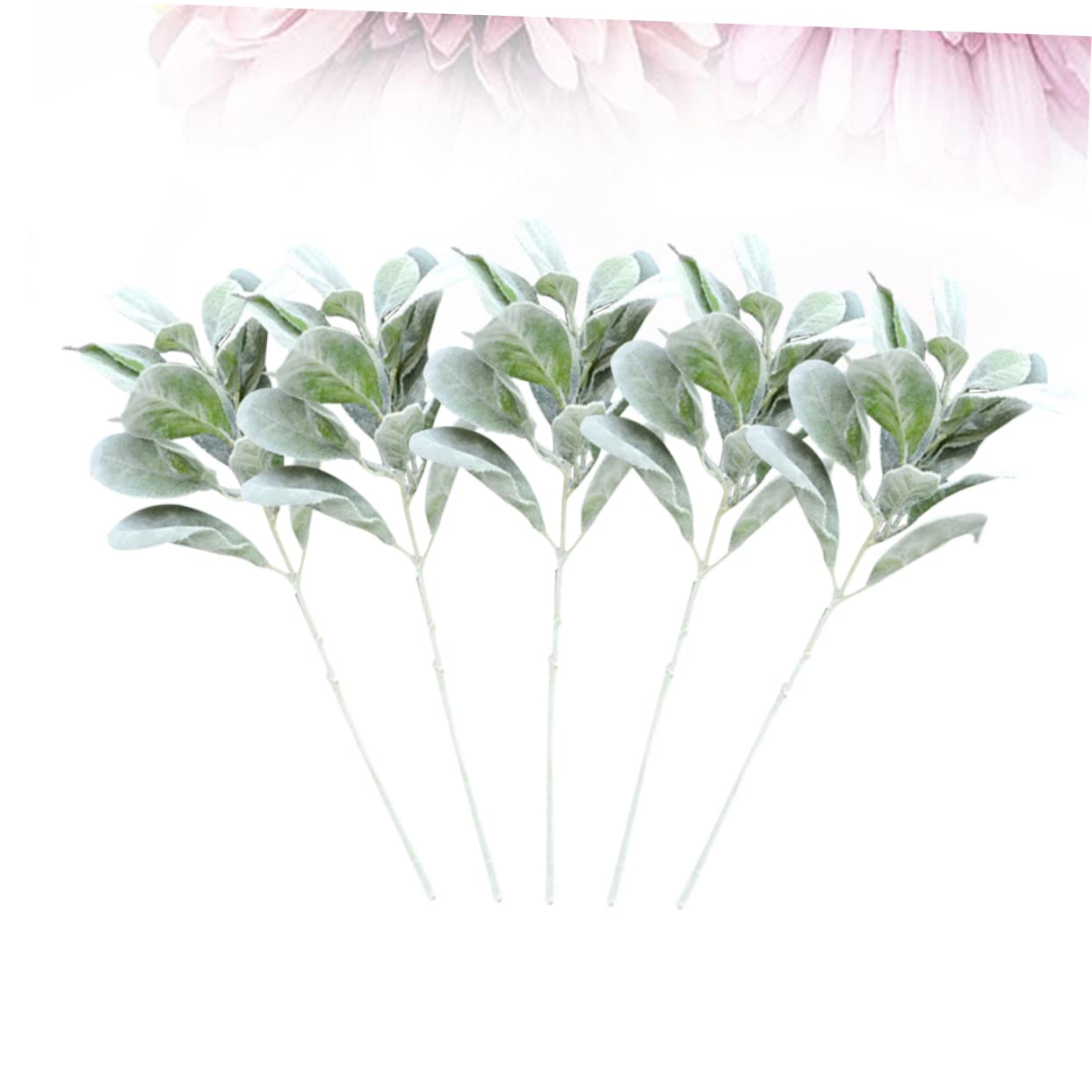 PRETYZOOM 15pezzi Foglie Artificiali Realistiche Per Decorazioni Adornamenti Vivid e Lifelike Per Matrimonio Feste e Decorazioni Per La Casa Verde