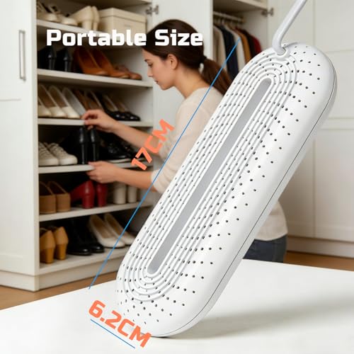Joytential Electric Shoe Dryer with Timer, Heated Boots Dryer, White by Joytential - Image 3