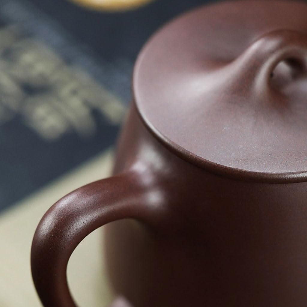 Kubki Matcha Fioletowy kubek z piaskiem 420 ml Ręcznie grawerowany kubek do herbaty z pokrywką Zestaw do herbaty Kung Fu Chiński kubek do herbaty zestaw do herbaty z zaparzaczem