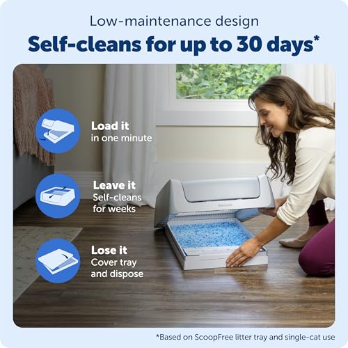 PetSafe ScoopFree Crystal Pro Legacy Self-Cleaning Litter Box, Uncovered - image 4