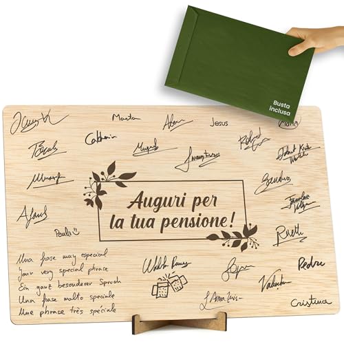 Biglietto Di Pensionamento WBdesignz Con Busta – Due Suricati, Carta Premium 300 G/m², 125x125 Mm