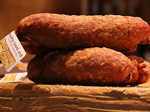 Set van 9 Savoy Saucissons - Puur Varkensvlees, Gerookt, Hazelnoot, Beaufortkaas, Peper, Wildzwijn, Eekhoorntjesbrood, Geitenkaas, Noten - Gourmet Worst Salami uit Franse Alpen - Premium Salami Worst - 9x 170g - Image 4