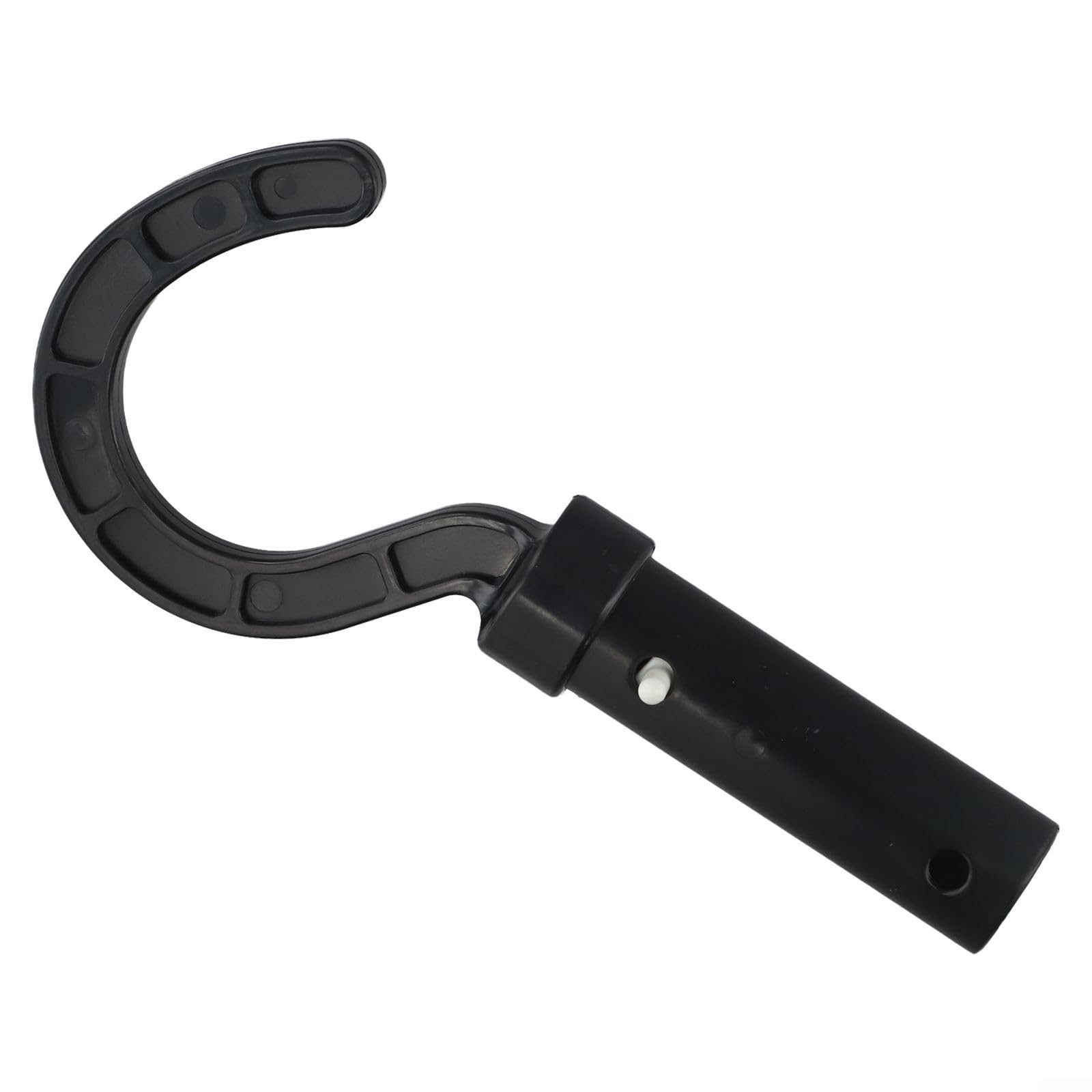 Aspiradora robótica inalámbrica con gancho limpiador de piscina, accesorio de poste telescópico ABS compatible con CR6 y la mayoría de robots, 8.1 pulgadas