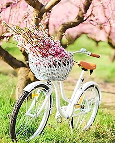 Broderie au diamant fleur de vélo : une décoration murale lumineuse à créer dans votre salon