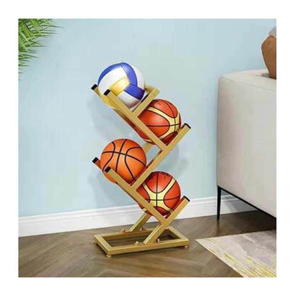 Support de rangement pour basket-ball en métal intérieur extérieur