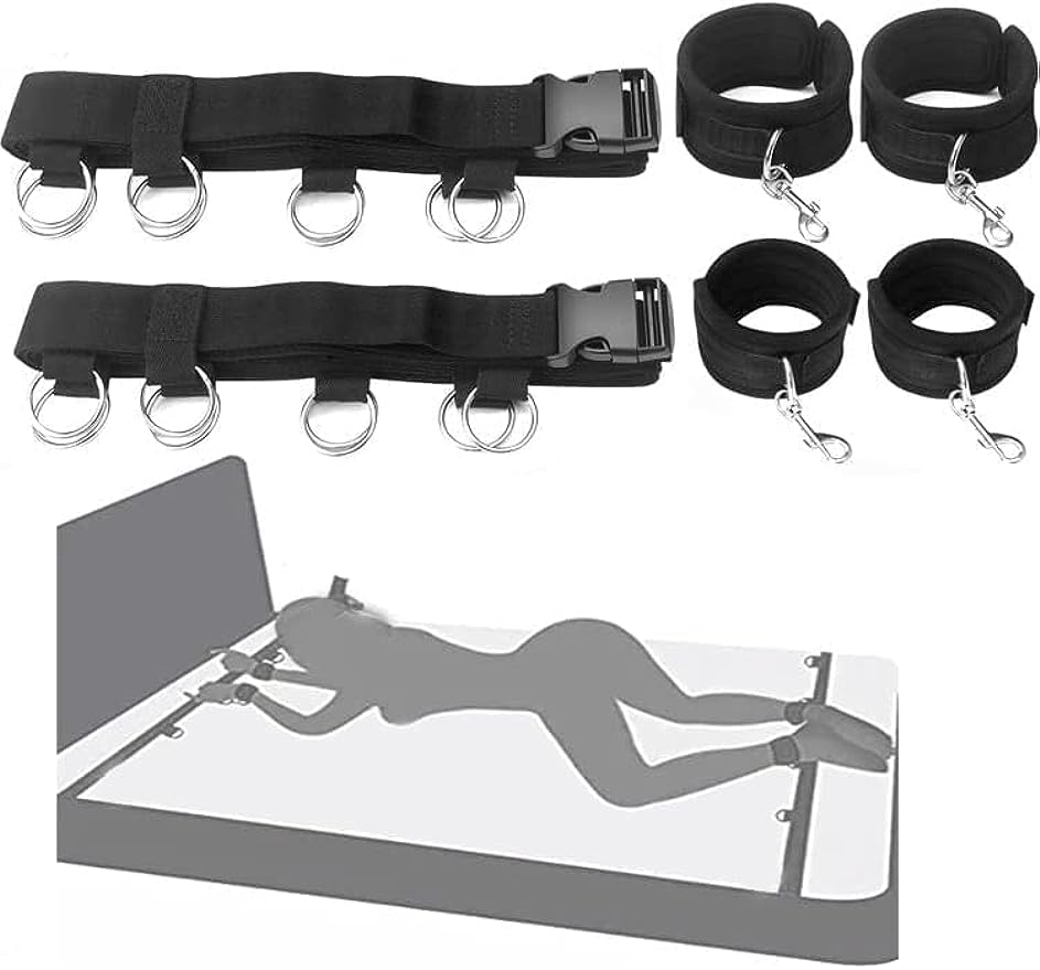 Menottes Réglables En Néoprène Doux - Pour Adultes - Jeu érotique BDSM, Yoga, Accessoire Intime