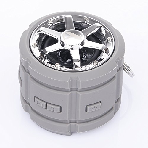 Tmvel Tire Waterproof Ipx7 Rugged Wireless Portable Bluetooth Speaker, Shower Speaker, With Suction Cup - Great For Outdoors #TOP7