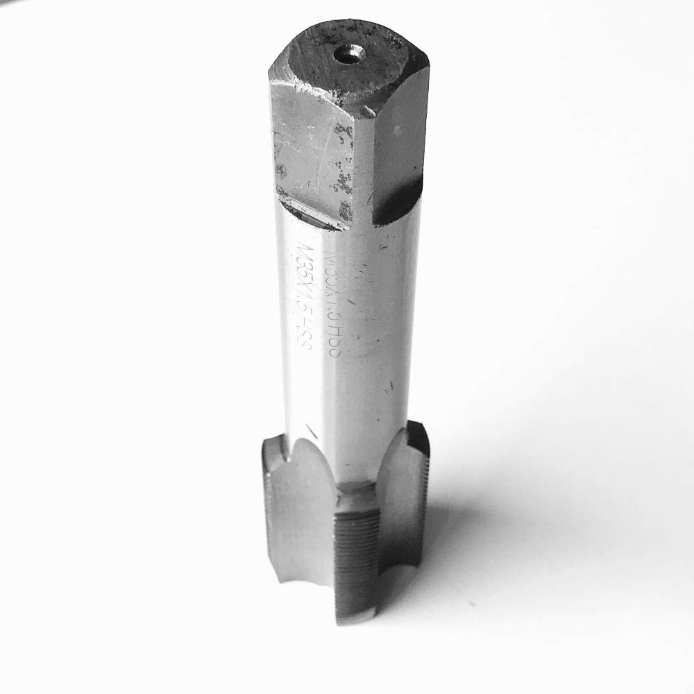Taraud Machine HSS M36/M37/M38/M39 pas de gamme complète taraud à flûte droite acier métal fer aluminium filetage (Size : M38x1.5)