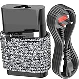 New Slim 65W USB-C Charger Replacement for HP Spectre X360,Spectre,Elitebook X360 ProBook 640 G8,Chromebook 11 13 14 Elite x2 Envy 13 14 Dragonfly G3 G4 Travel Type C Laptop Power Adapter Cord UK Plug - Image 1