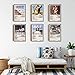 ManRule Lana Del Rey Music Posters Set of 6 - 8 by 12 inch Unframed Album Art Wall Decor for Teens Room
