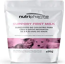 NUTRIPHARM Suplemento Vitamínico Nutripharme Support Milk Dog Para Cães Filhotes 300G