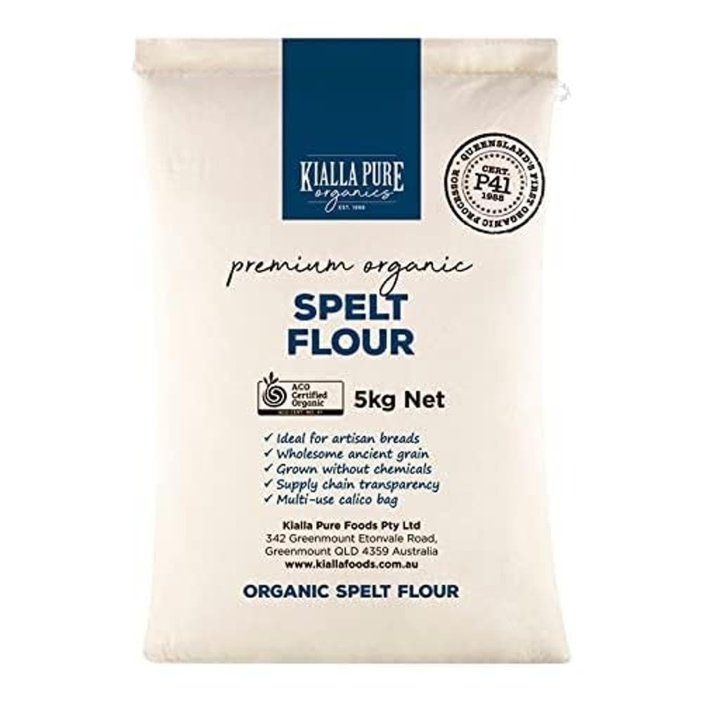 Kialla Flour Spelt Organic (Calico Bag) 5kg