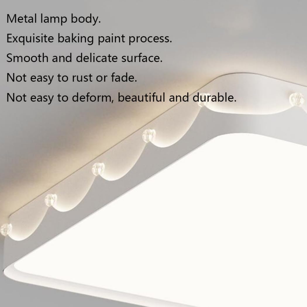 36 W Jasna Lampa Sufitowa Modne Lampy Sufitowe Z Boczną Emisją Światła Proste Lampy Panelowe LED Do Użytku Domowego Cienka, Płaska, Nowoczesna Oprawa Oświetleniowa Do Montażu Podtynkowego KNBVFHG