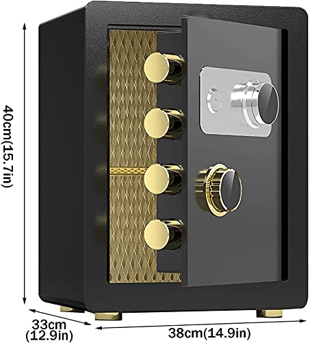 Coffre-fort ignifugé et étanche de 40 cm pour documents et objets