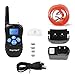 Dogwidgets DW-17 Dog Training Collar with Remote 100 Levels of Shock Vibration Warning Sound Beep Rechargeable 330 Yards Pet Trainer