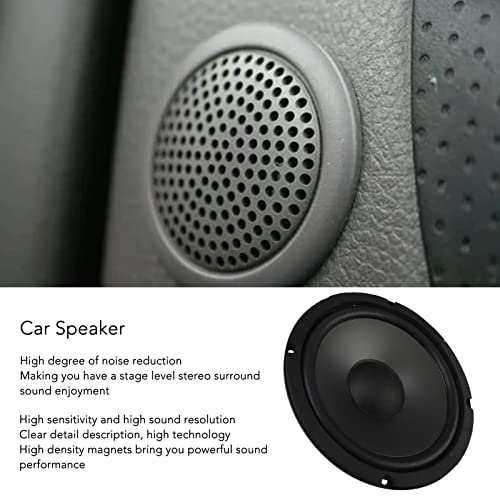 Auto Lautsprecher, 17cm Koaxial Lautsprecher Rauschunterdrückung, Leistungsstarker Stereo-Sound, Magnet Mit Hoher Dichte, Starke Leistung, Koaxial Für Auto