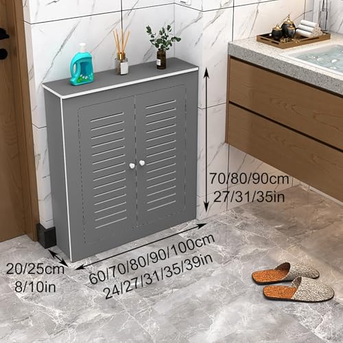 Étagère de radiateur avec lattes horizontales pour une diffusion thermique