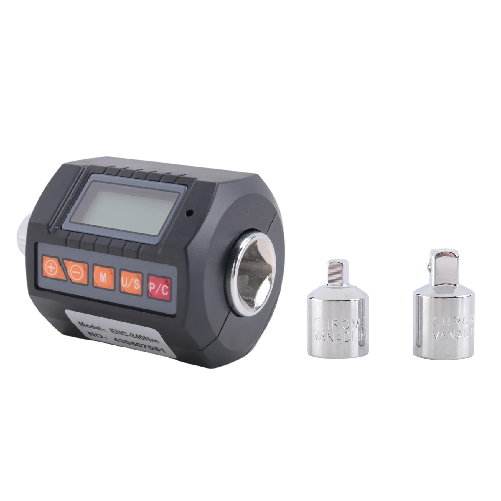 Misuratore di coppia con display digitale e dispositivo di prova per unità dinamometriche 3/8 e 1/4 ad alta frequenza 340 Nm