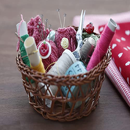 FANNAS 100 Pezzi Spilli da Sarta con Testa, Perni