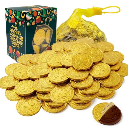 Foiled Again! St. Patrick’s Day Shamrock Milk Chocolate Coins Candy