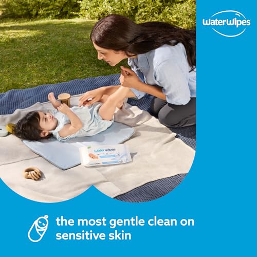WaterWipes 444 Pack, Mixed Baby Wipes, 3-In-1 Cleans, Cares, Protects, 99.9% Water, Unscented (6 packs x 60 + 3 packs x 28) - Image 5