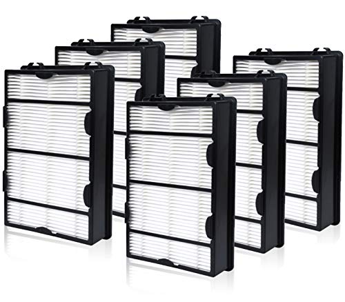 Filtres HAPF600 de rechange pour retrouver un air sain à la maison - Lot de 6