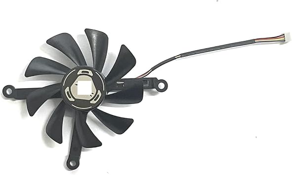 مروحة GPU RX 5700XT 95MM 85MM 4PIN CF1010U12S متوافقة مع مروحة تبريد بطاقة الرسومات XFX RX 5600 XT وRX 5700 وRX 5700 XT