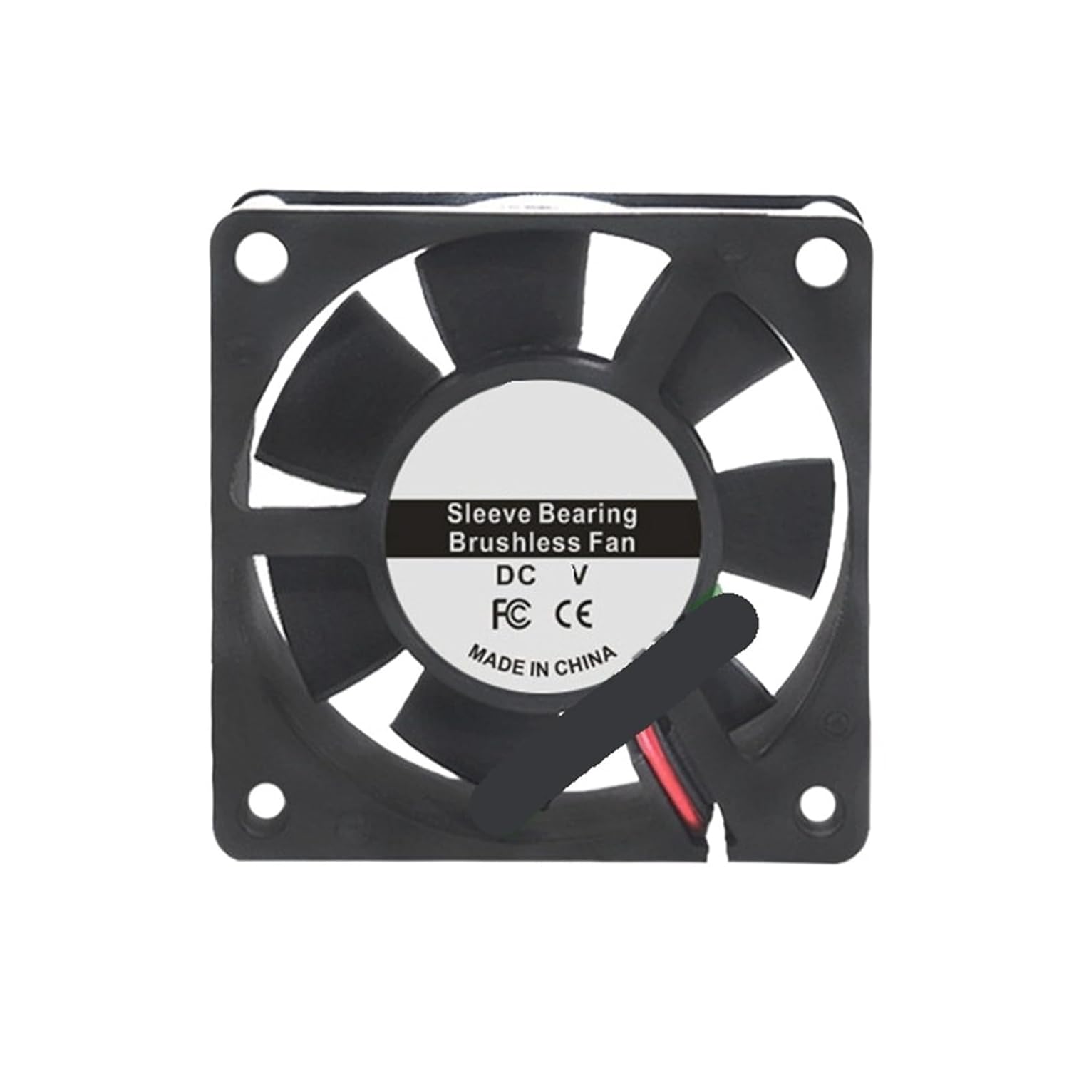 60x60x20mm DC5V 3D Printer Cooling Fan Brushless Machine Tool DC Motor Cooling Fan(12V 4200RPM)