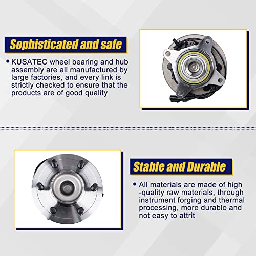 KUSATEC 515042 Front 2PCS Wheel Bearing and Hub Assembly by KUSATEC - Used condition - Image 4