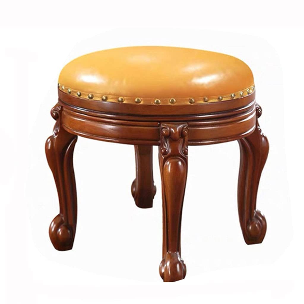 Repose-Pieds et Ottomans Ronds pour Canapé de Salon Chaleureux